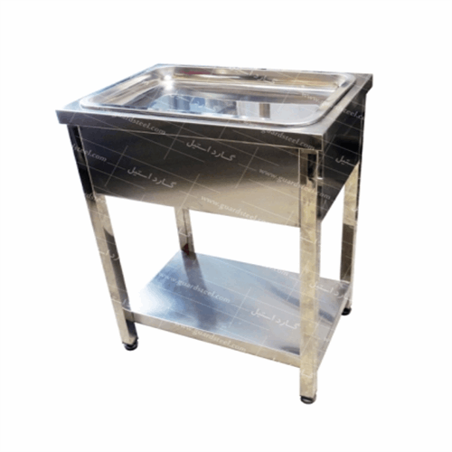 میز کباب کشی مدل کابین دار گارد استیل